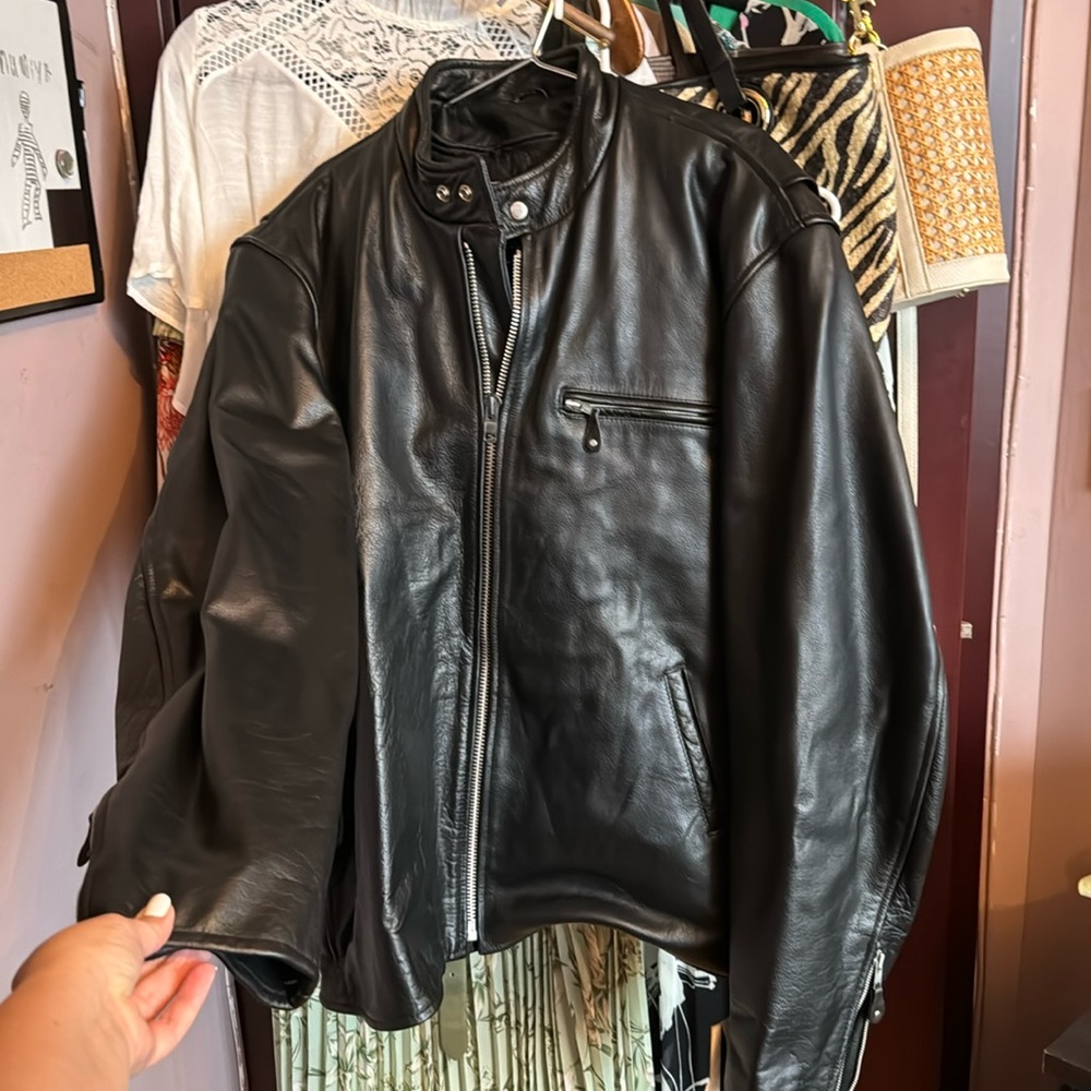 Brand new leather jacket fits 2XL -3XL